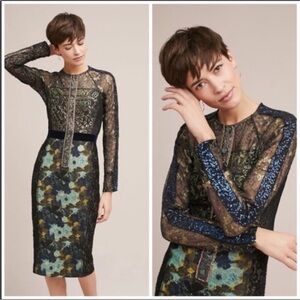 NWT Byron Lars Serena Column Dress